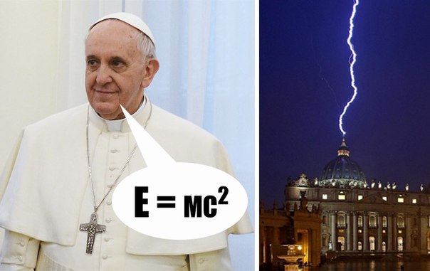 Папа Франциск признал эволюцию и теорию Большого взрыва.