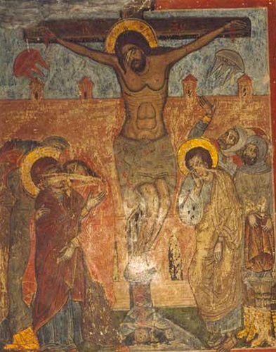 Уфологи заинтересовались фресками грузинского собора.