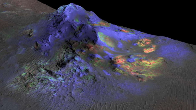 На Марсе впервые в истории обнаружены залежи стекла